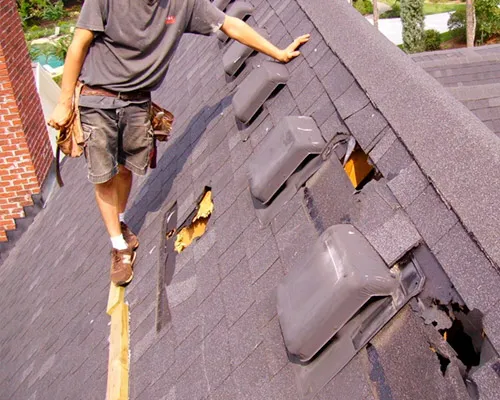 Устранение протечек кровли